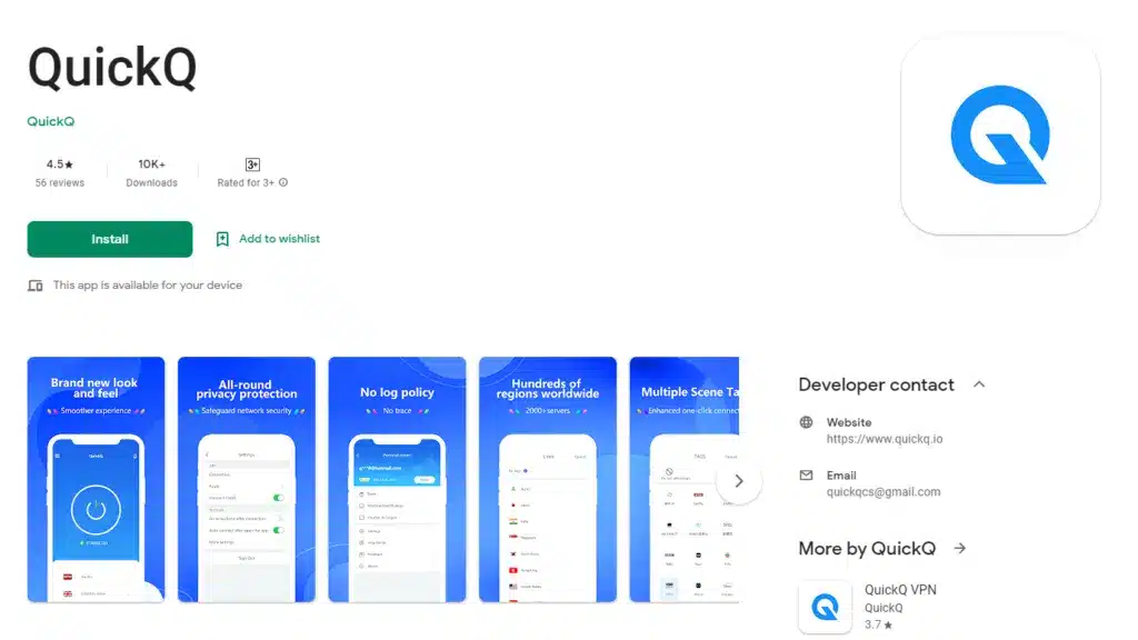 QuickQ怎么加速原神手游？